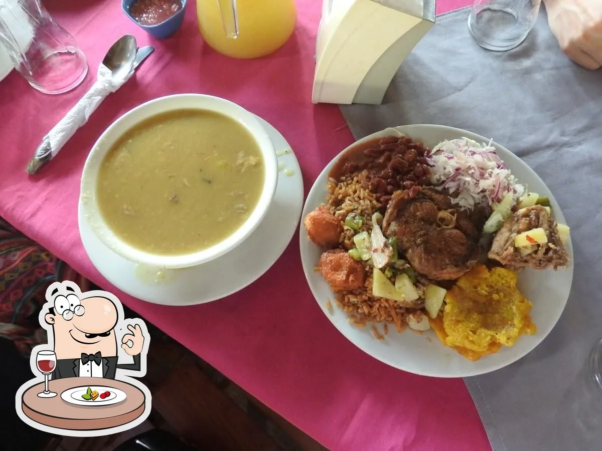 Typical Amazon meal included in the 2 day plus extra night tour