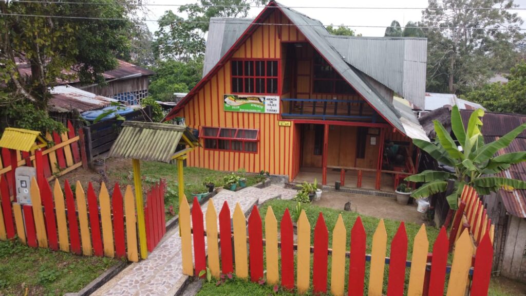 Amazonas Jungle Tours office in Puerto Narino, Amazonas, Colombia